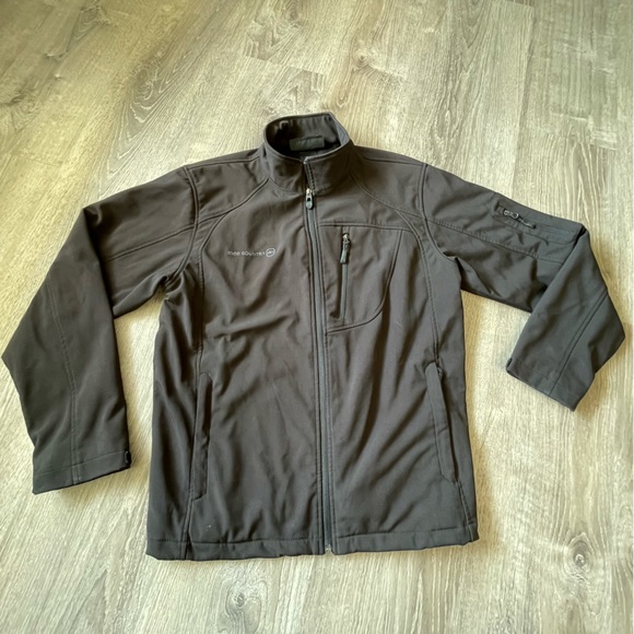 Free Country Medium Men’s Hard Shell Full Zip Long Sleeve Insulted Sweatshirt - Picture 2 of 11